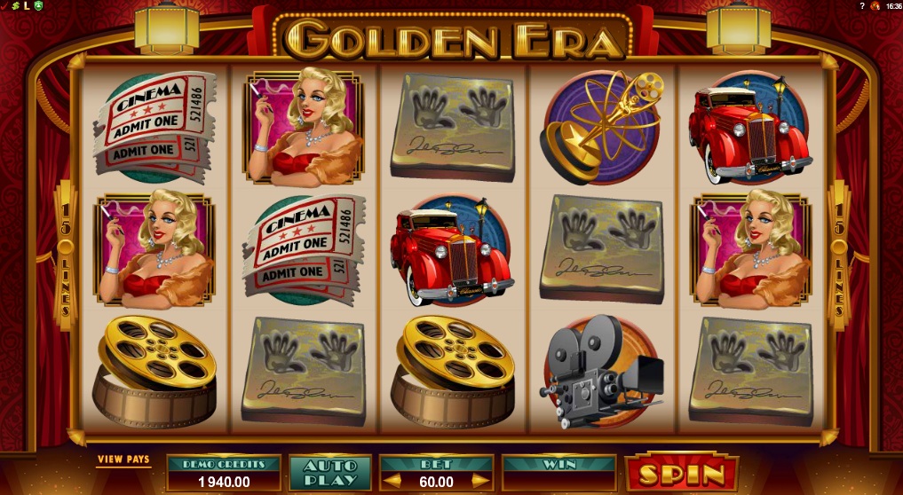 Golden Era slot from Microgaming