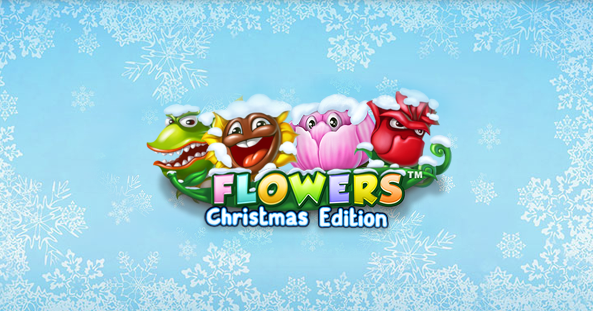 Flowers Christmas Edition slot from NetEnt
