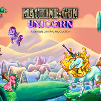 Machine Gun Unicorn slot by Genesis Gaming