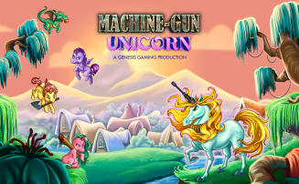 Machine Gun Unicorn slot by Genesis Gaming