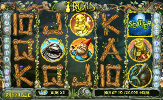 Trolls slot by NetEnt