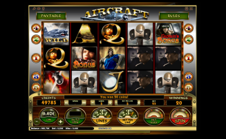 Aircraft slot from iSoftBet