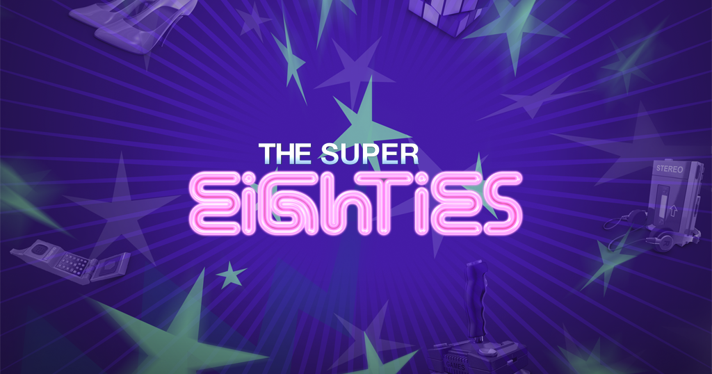 The Super Eighties slot from NetEnt